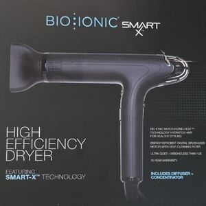 Bio Ionic SmartX High Efficiency Hair Dryer NIB!